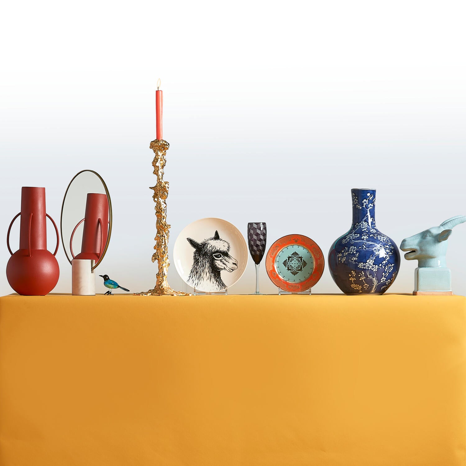 Pols Potten Drip lysestage (XXL) - guldfarvet - Bahne